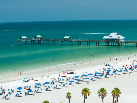 image of the Pier at Clearwater Beach